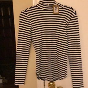 Joules Clariss striped turtleneck tunic new size 6